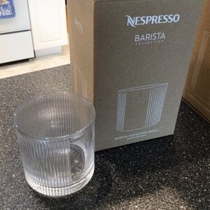 Nespresso small Barista Mixologist glsses